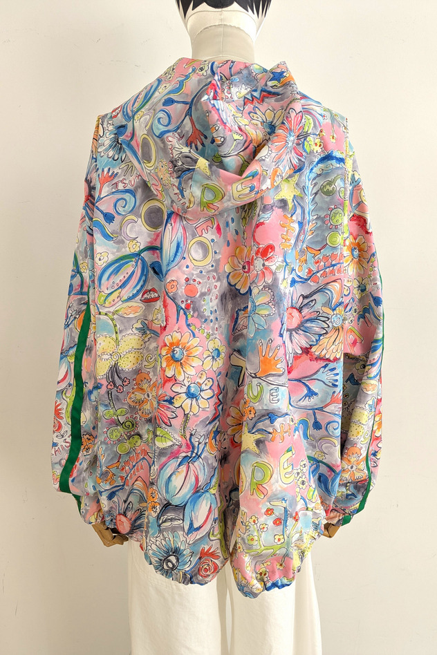 Dreamy Bloom Taffeta Blouson 詳細画像 off white 17