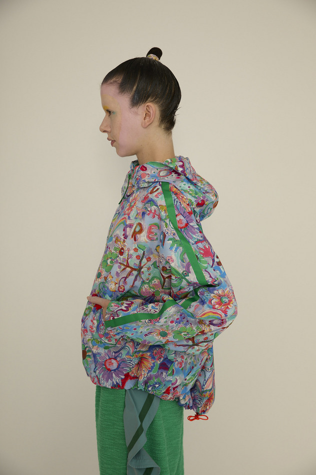 Dreamy Bloom Taffeta Blouson 詳細画像 off white 9