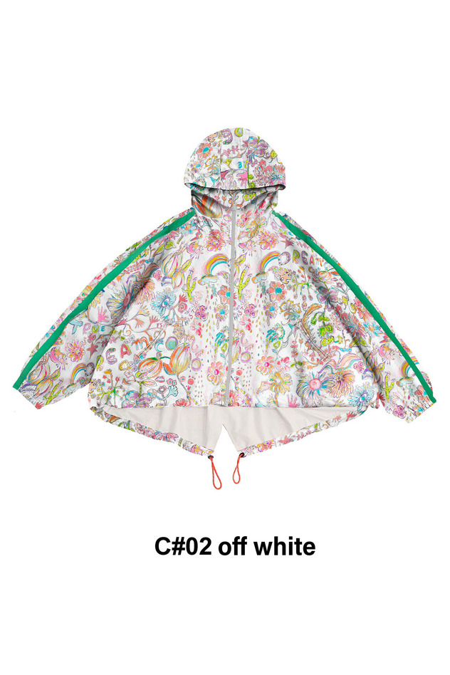 Dreamy Bloom Taffeta Blouson 詳細画像 off white 1