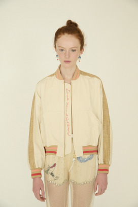 Angel Cat Denim Jacket 詳細画像