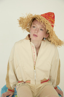 Angel Cat Denim Jacket 詳細画像