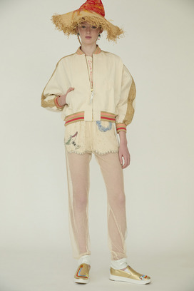 Angel Cat Denim Jacket 詳細画像