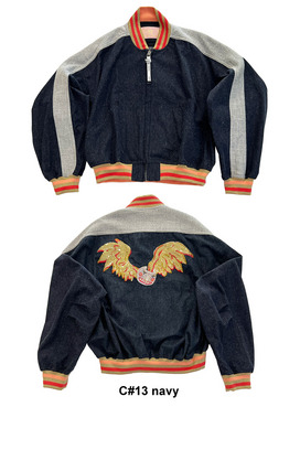 Angel Cat Denim Jacket 詳細画像