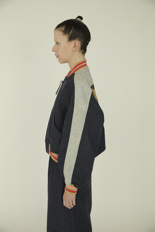 Angel Cat Denim Jacket 詳細画像 ivory 11