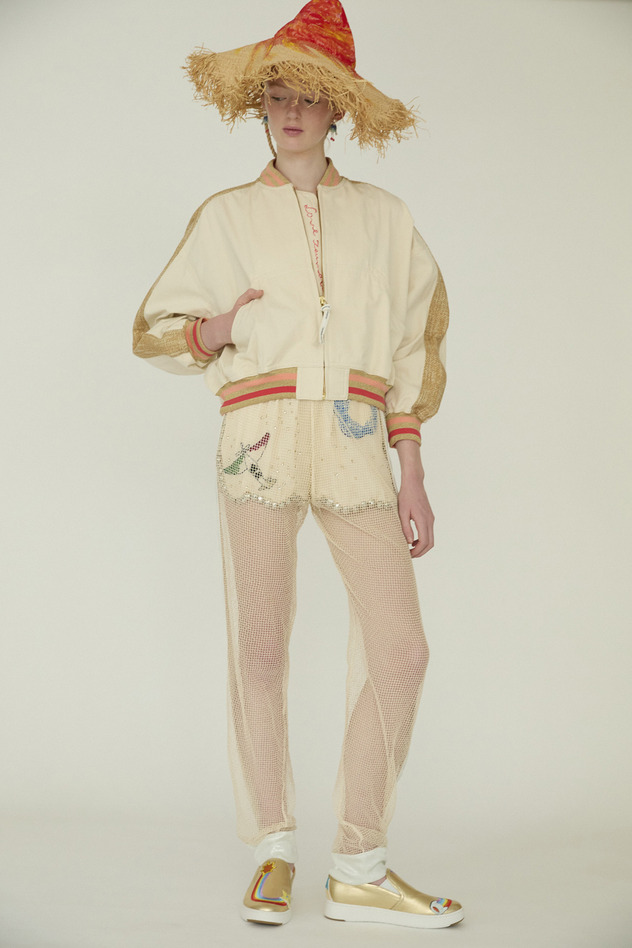 Angel Cat Denim Jacket 詳細画像 ivory 15