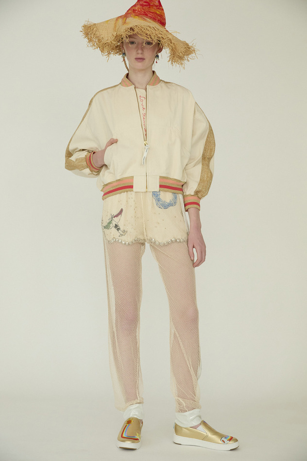 Angel Cat Denim Jacket 詳細画像 ivory 16