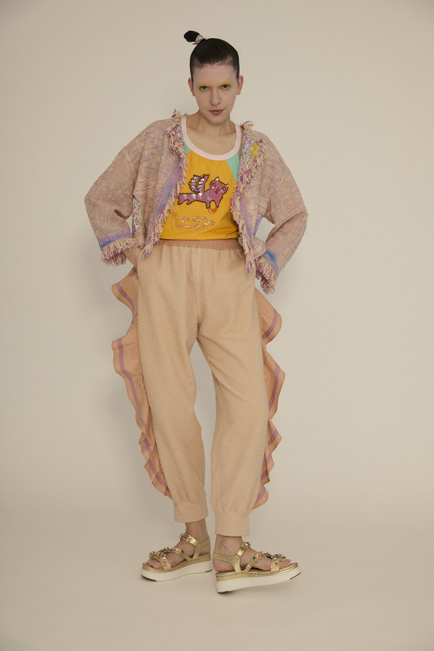 Cotton Karami Jacket 詳細画像 pink 19