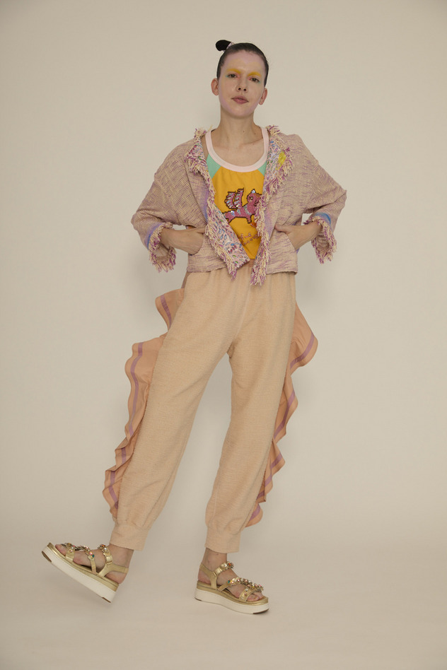 Cotton Karami Jacket 詳細画像 pink 20