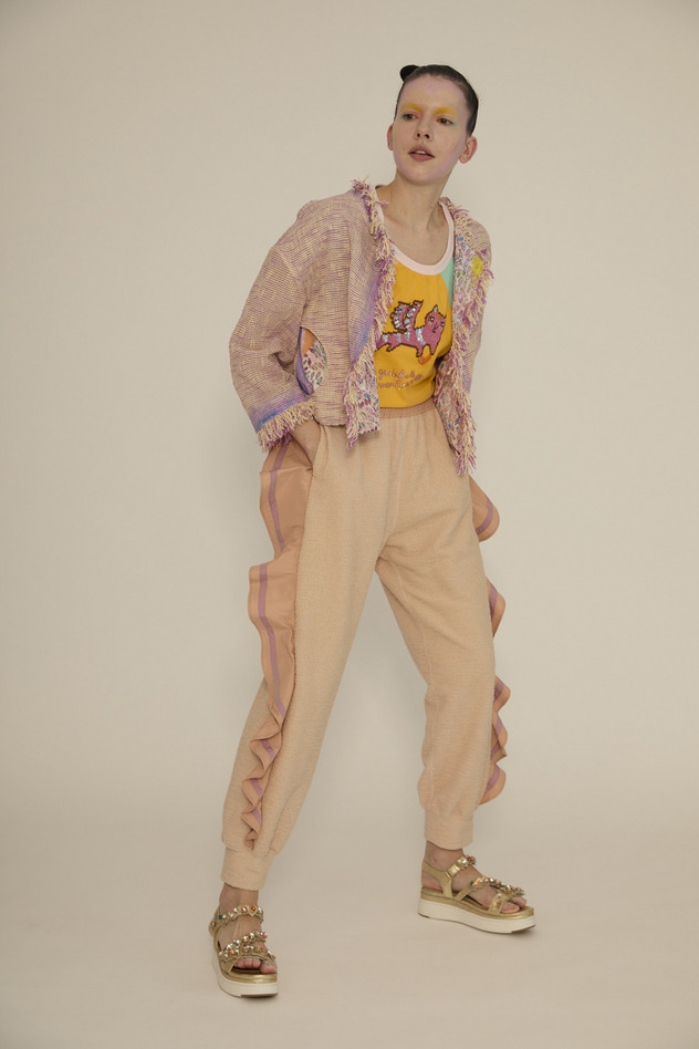 Cotton Karami Jacket 詳細画像 pink 21