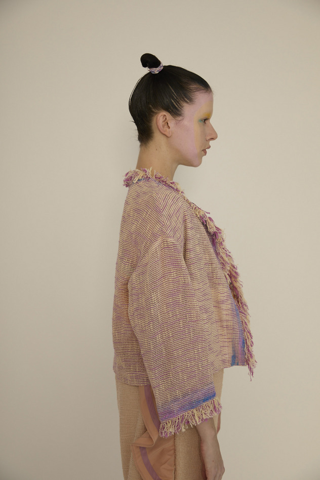 Cotton Karami Jacket 詳細画像 pink 5
