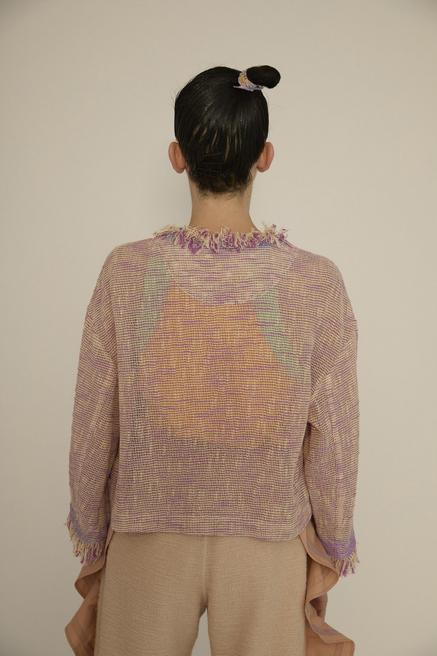 Cotton Karami Jacket 詳細画像 pink 7