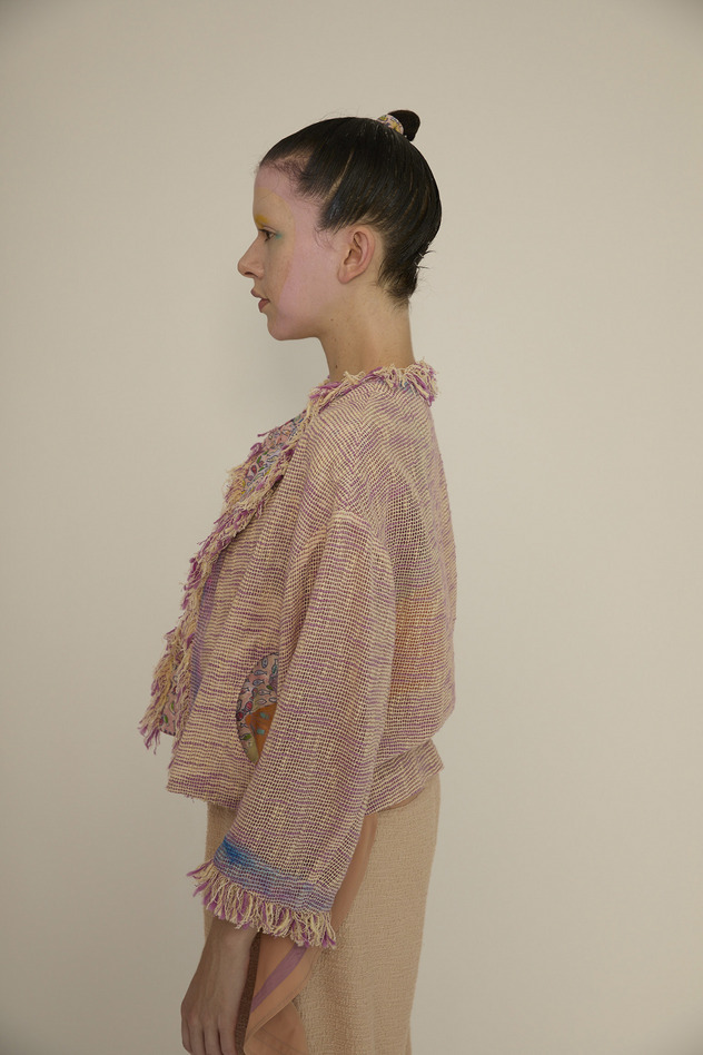 Cotton Karami Jacket 詳細画像 pink 8