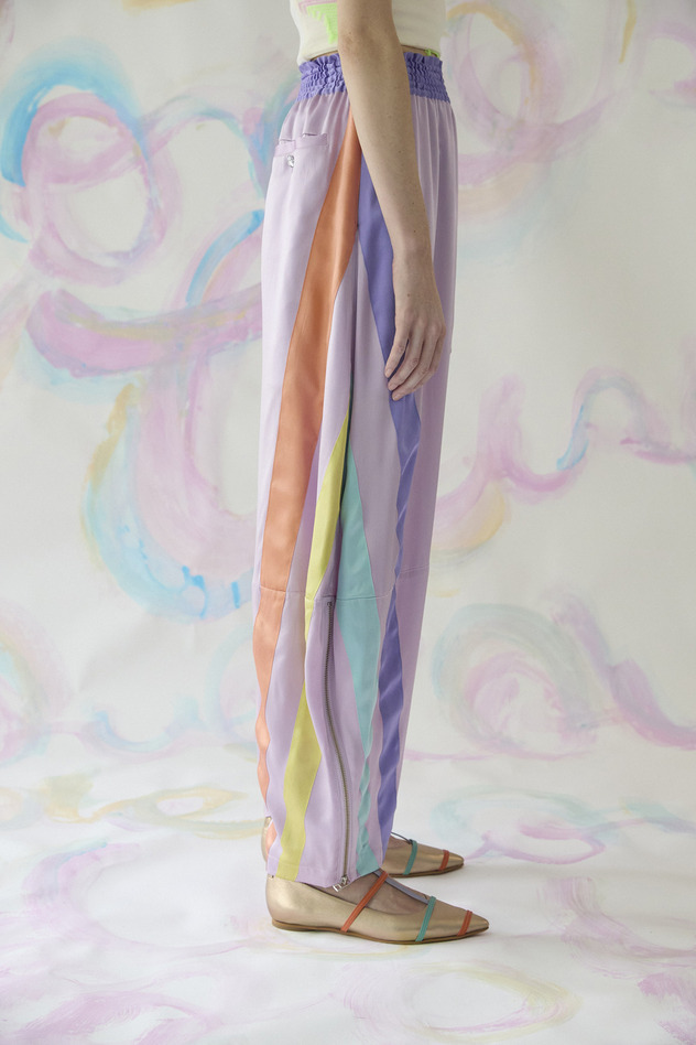 Happy Drawing Pants 詳細画像 lavender multi 2