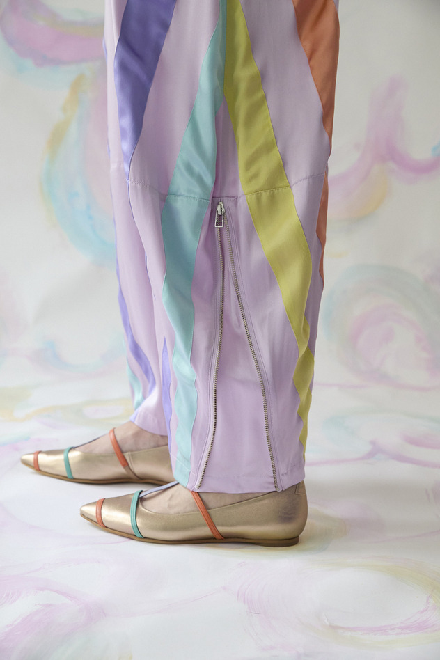 Happy Drawing Pants 詳細画像 lavender multi 8