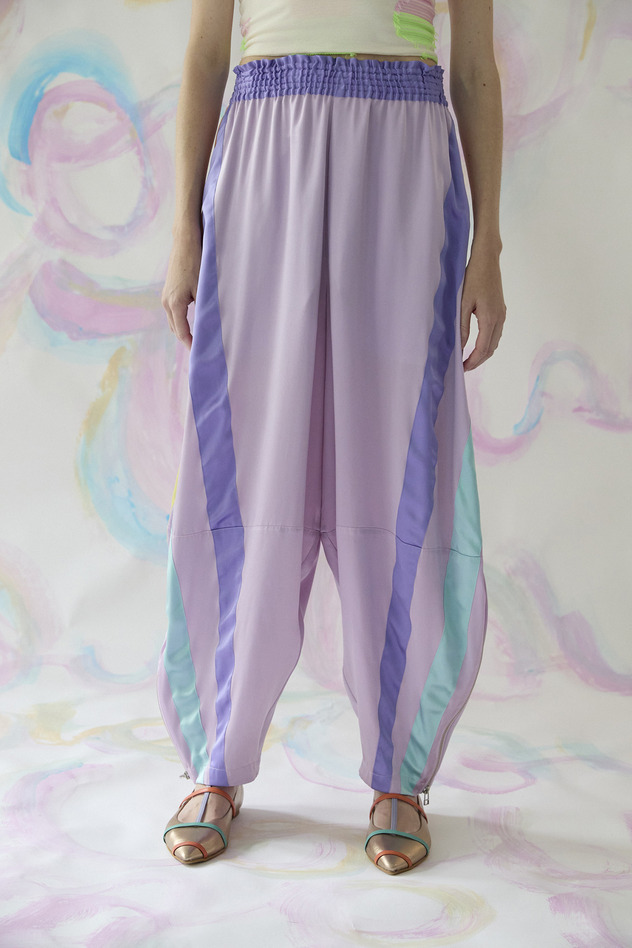 Happy Drawing Pants 詳細画像 lavender multi 1