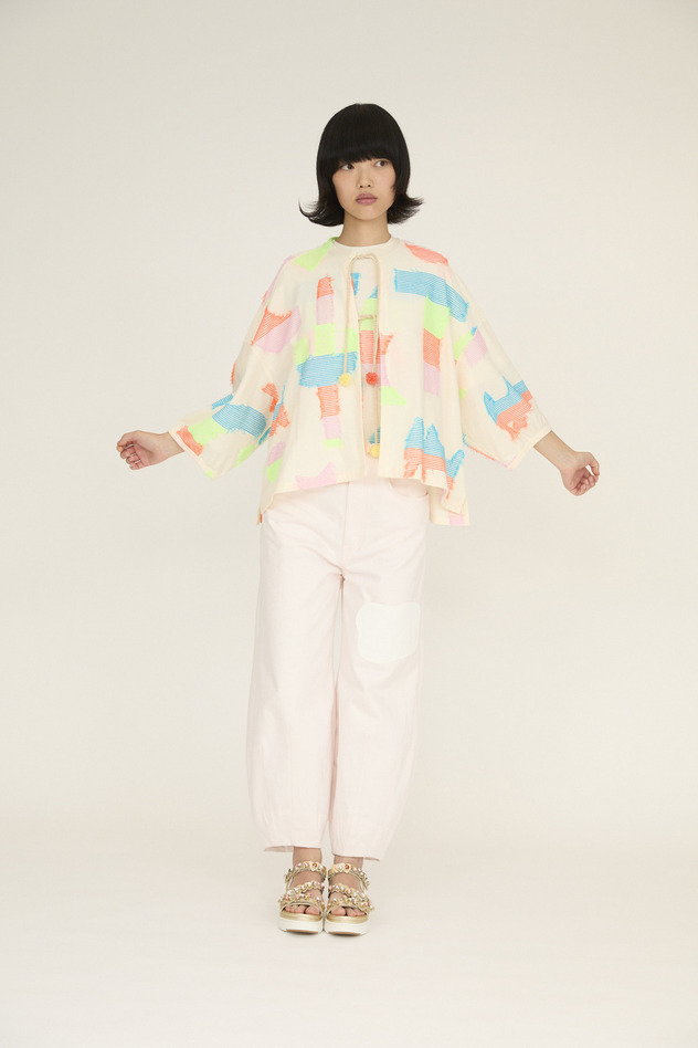 Pastel Denim Pants 詳細画像 off white 20