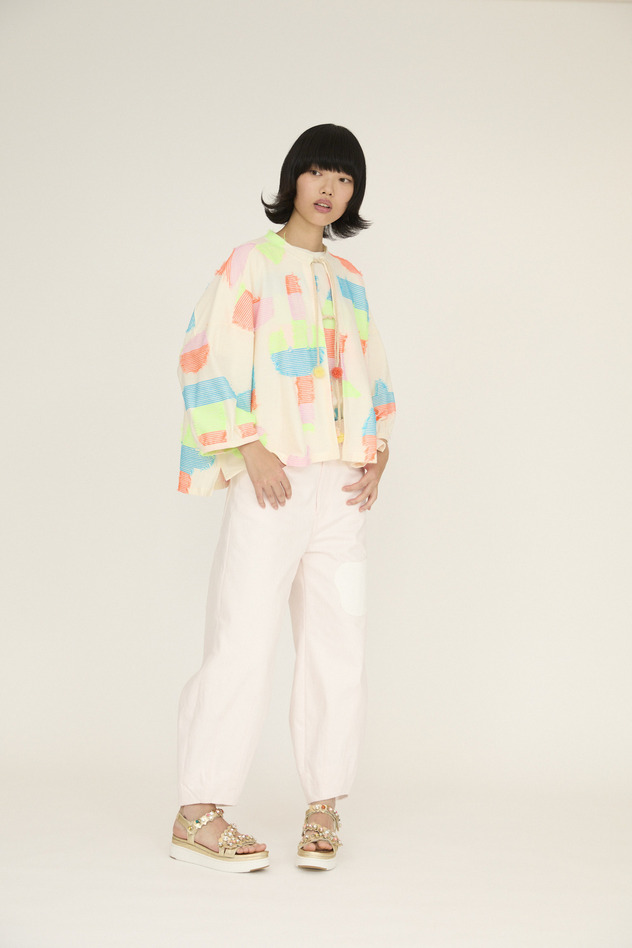 Pastel Denim Pants 詳細画像 off white 21