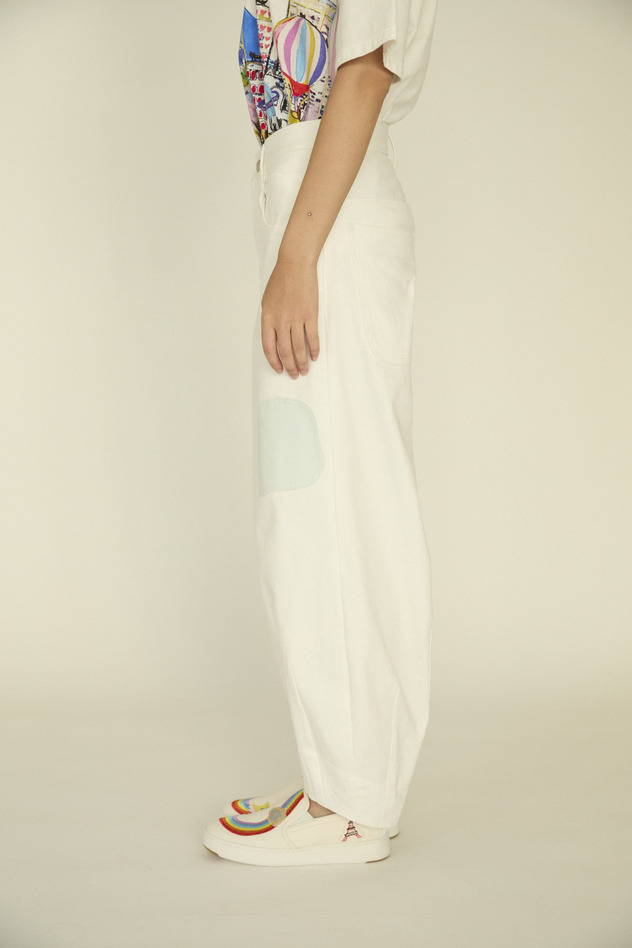 Pastel Denim Pants 詳細画像 off white 8