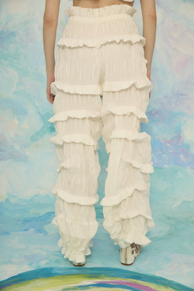 Stretch Border Pants 詳細画像