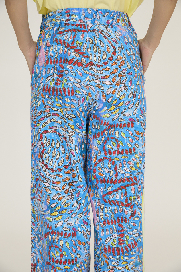 Dancing Fish Parade Pants 詳細画像 blue 10
