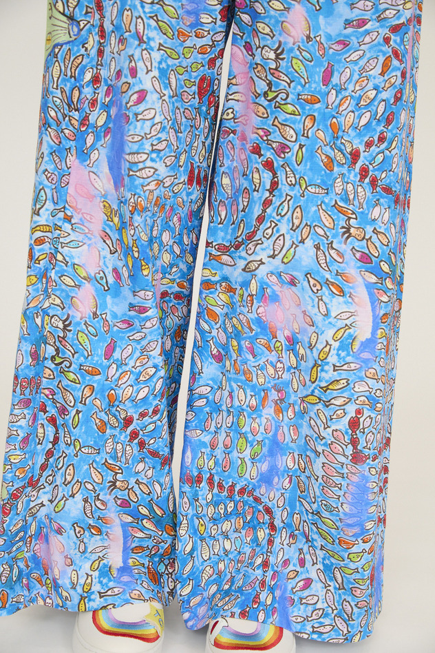 Dancing Fish Parade Pants 詳細画像 blue 11