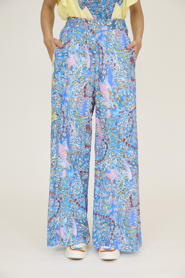 Dancing Fish Parade Pants 詳細画像 blue 2