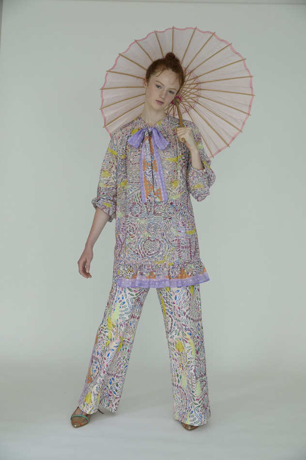 Dancing Fish Parade Pants 詳細画像 blue 23