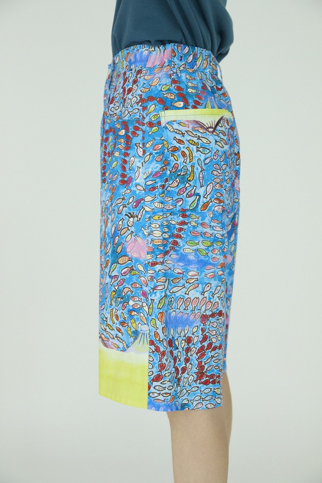 Dancing Fish Parade Pants 詳細画像 blue 3