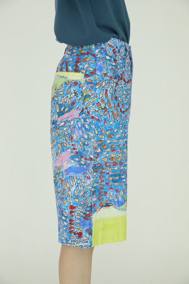 Dancing Fish Parade Pants 詳細画像 blue 5