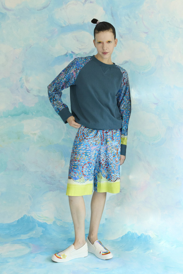 Dancing Fish Parade Pants 詳細画像 blue 8