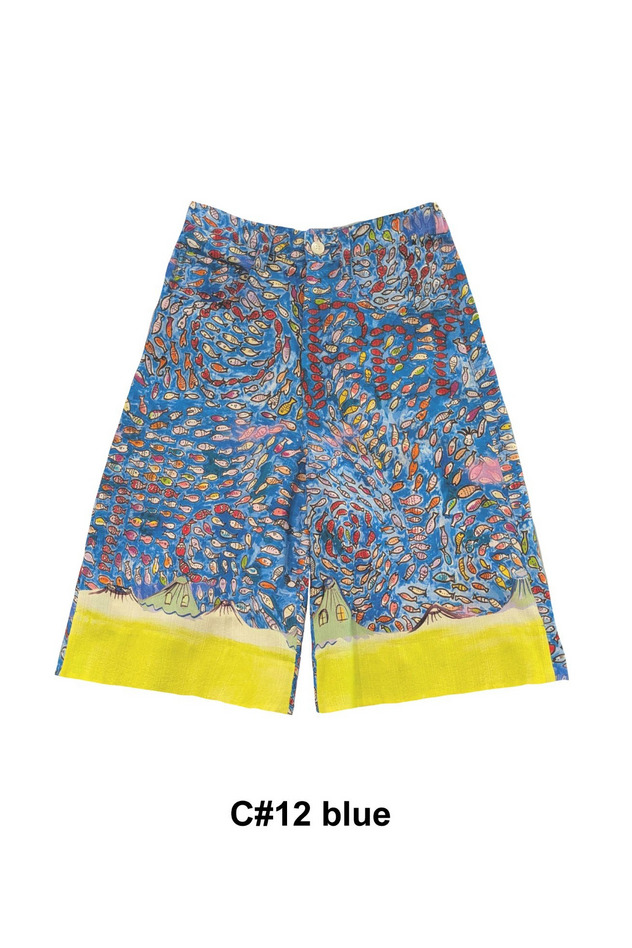 Dancing Fish Parade Pants 詳細画像 blue 1