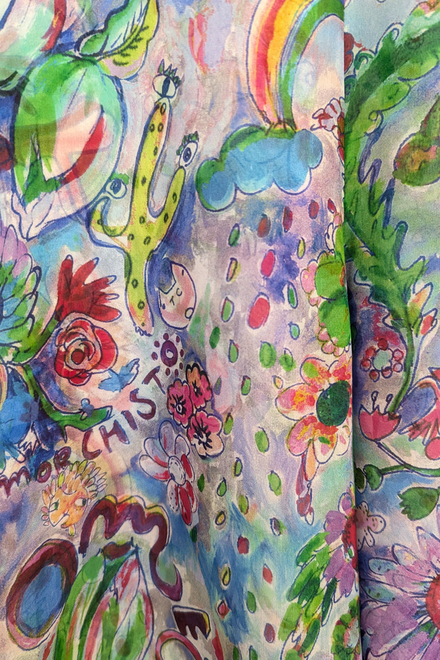 Dreamy Bloom Pants 詳細画像 blue 4