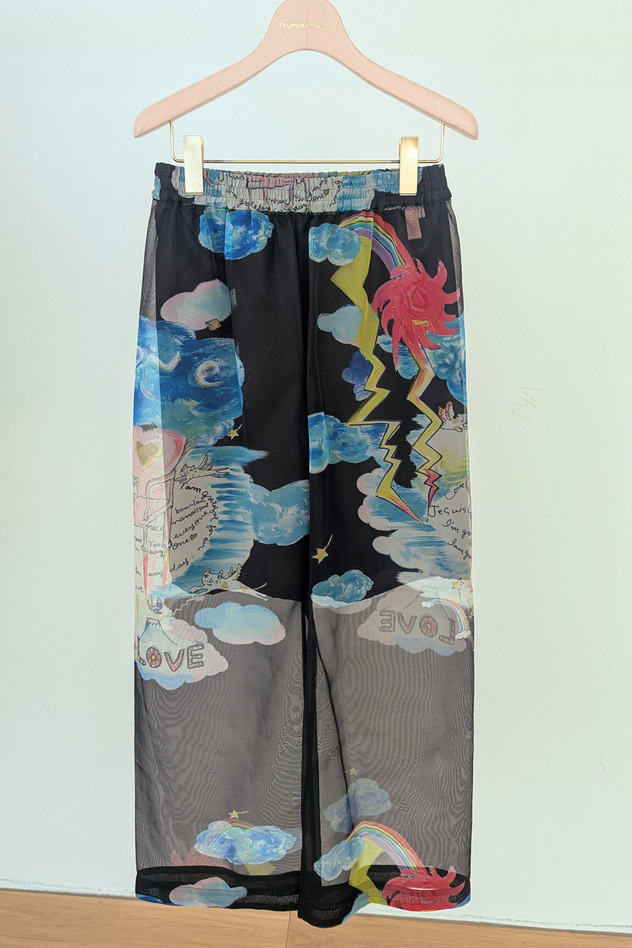 Cats Chair Organdy Pants 詳細画像 off white 7