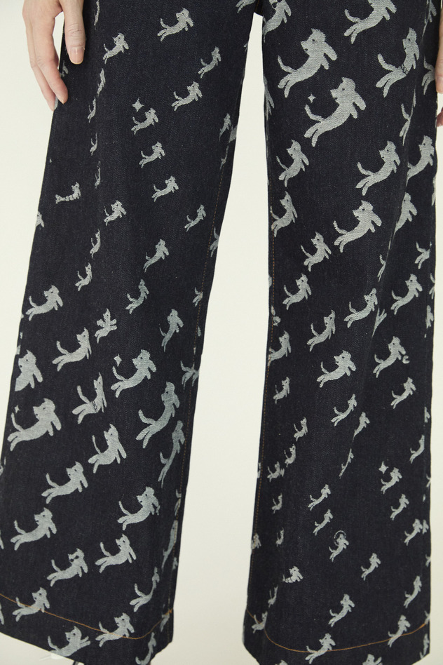 Kiraneko JQ Denim Pants 詳細画像 navy 10