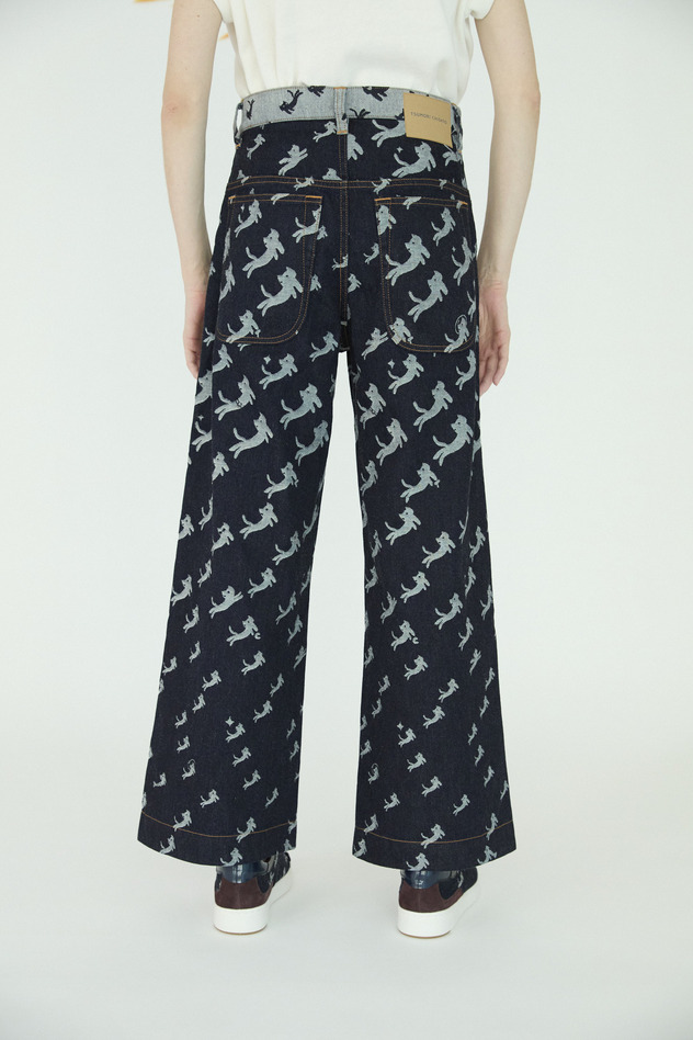 Kiraneko JQ Denim Pants 詳細画像 navy 5
