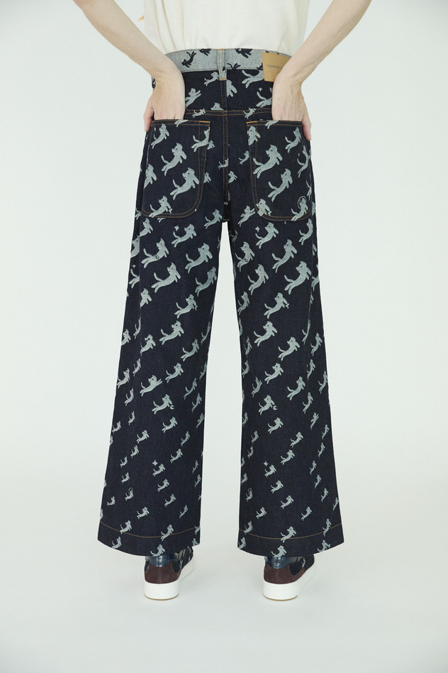 Kiraneko JQ Denim Pants 詳細画像 navy 6