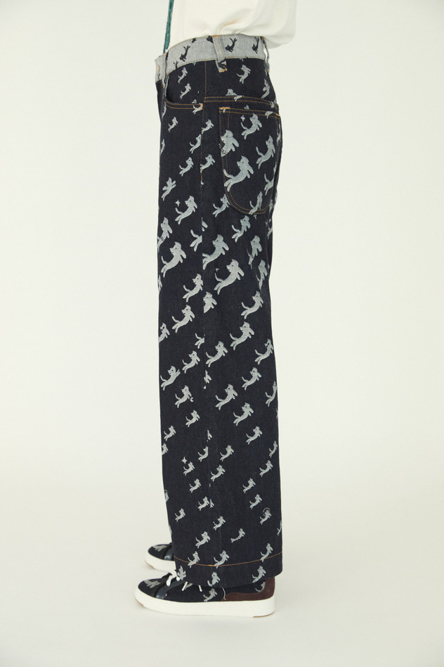 Kiraneko JQ Denim Pants 詳細画像 navy 9