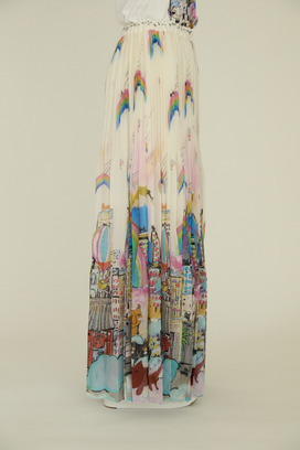 Tokyo Cats Skirt 詳細画像