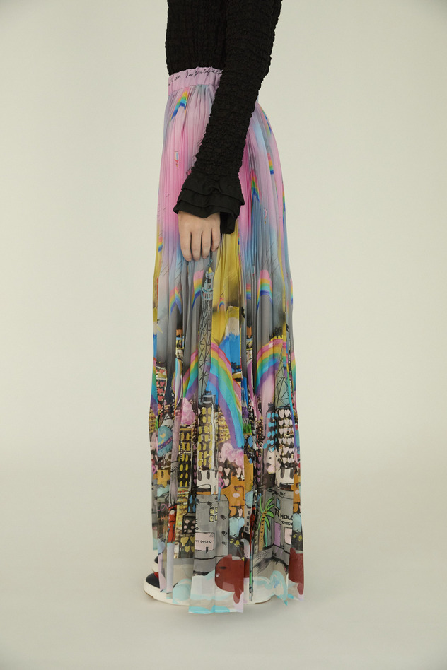 Tokyo Cats Skirt 詳細画像 off white 11