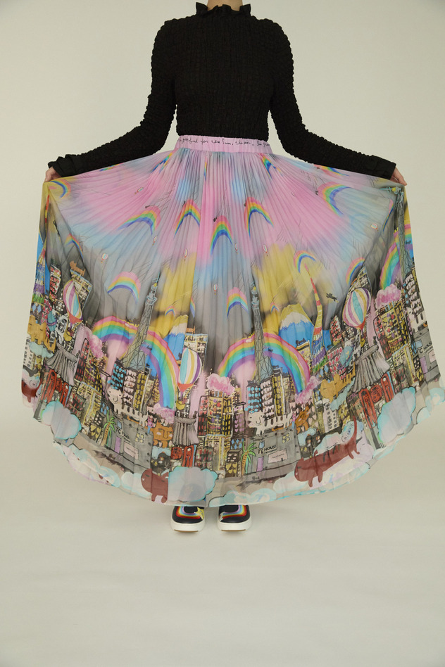 Tokyo Cats Skirt 詳細画像 off white 13