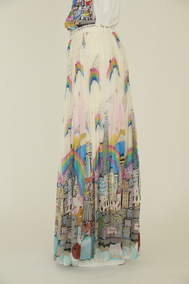 Tokyo Cats Skirt 詳細画像 off white 3