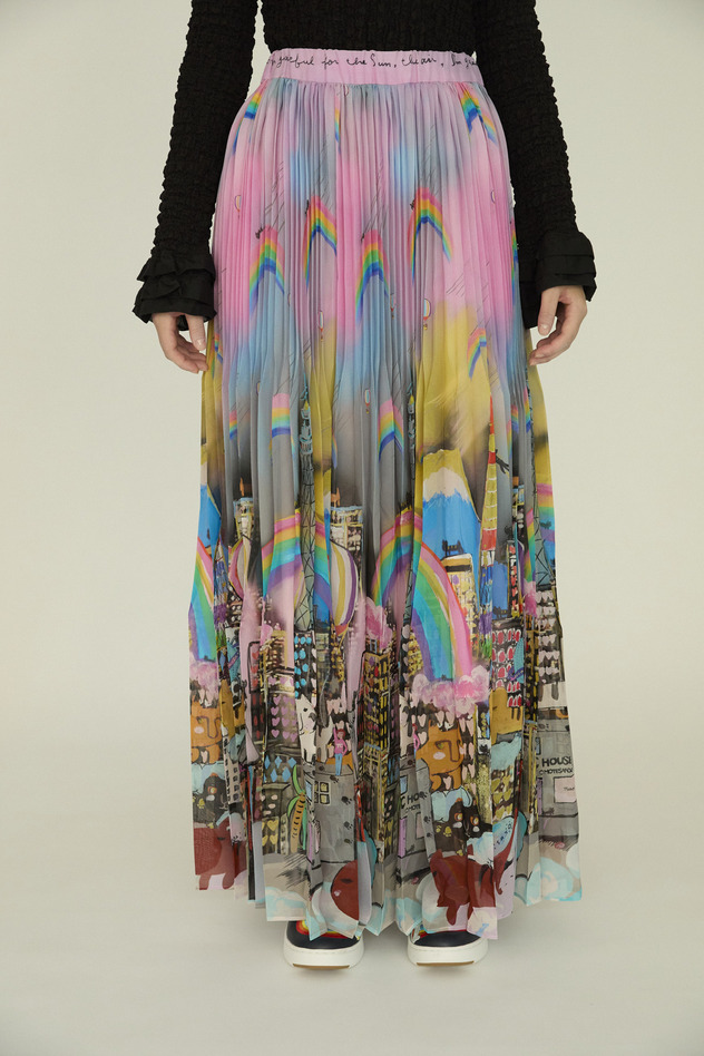 Tokyo Cats Skirt 詳細画像 off white 6