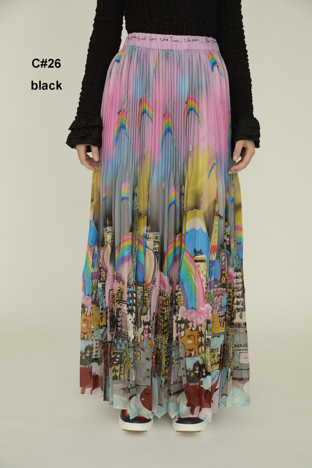 Tokyo Cats Skirt 詳細画像 black 1