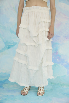 Stretch Border Skirt