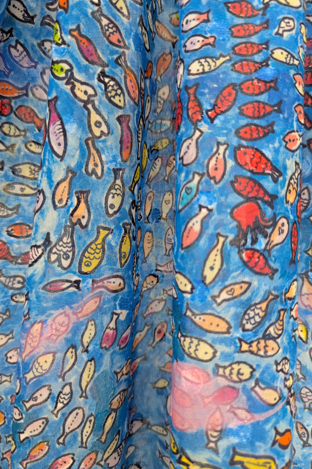 Dancing Fish Parade Skirt 詳細画像 blue 12