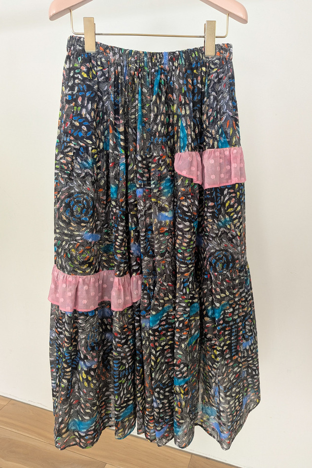 Dancing Fish Parade Skirt 詳細画像 blue 17