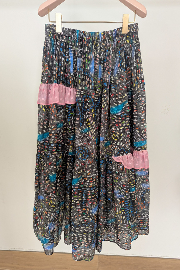 Dancing Fish Parade Skirt 詳細画像 blue 18