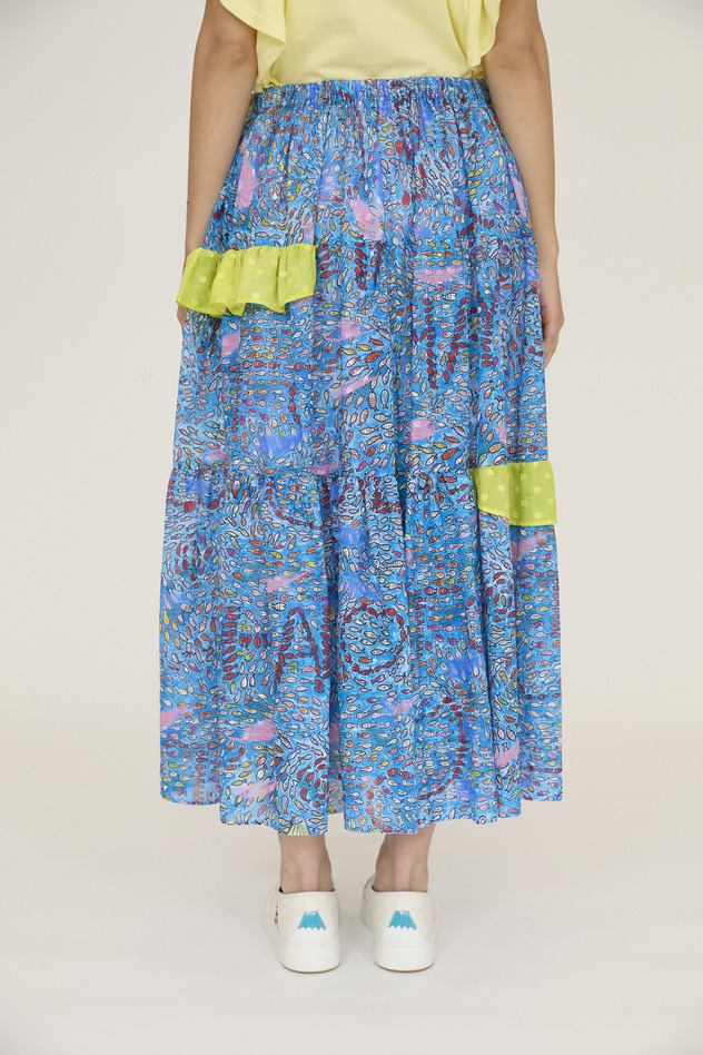 Dancing Fish Parade Skirt 詳細画像 blue 6