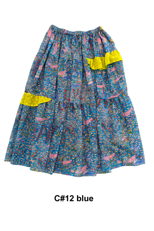 Dancing Fish Parade Skirt 詳細画像 blue 1
