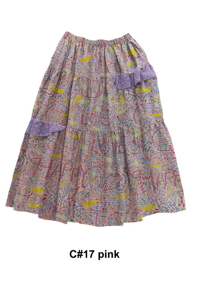 Dancing Fish Parade Skirt 詳細画像 pink 1